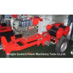 Steel Electric Cable Winch Puller / Portable Electric Winch For Cable Pulling for sale