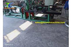 China 1.6mm Border Protection 60kg/H Barbed Wire Fence Machine Fully Automatic supplier