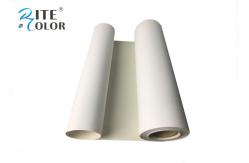 China Digital Printing Cotton Fabric , Large Format 320gsm Printable Canvas Paper supplier