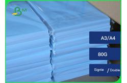 China 20LB Blueprint Plotter Roll Paper For Engineering Drawing 36 x 50 Yard supplier