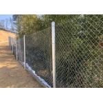 2.5mm-3.0mm Hot DIP Galvanized Chain Link Fence 9 Gauge