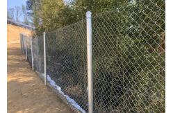 China 2.5mm-3.0mm Hot DIP Galvanized Chain Link Fence 9 Gauge supplier