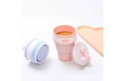 China Eco Portable Silicone Reusable Folding Coffee Cup supplier