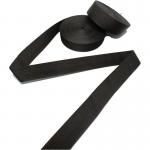 Black Plain Weave PP Webbing Polypropylene Thick Webbing For Backpack Diy Belt Bag for sale