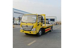 China Foton 4x2 Rotator Wrecker 160hp Tow Truck Flat Bed Sinotuk Howo Recovery supplier