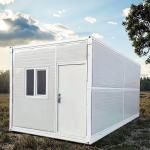 Folding Container House Building Site Housing Recycle Movable House / Office / Shop for sale