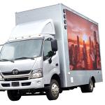Outdoor Waterproof LED Advertising Truck Display P6 High Brightness Epistar Chip for sale