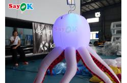 China LED Jellyfish Hanging Inflatable Octopus Puppet For Advertising Decoration supplier