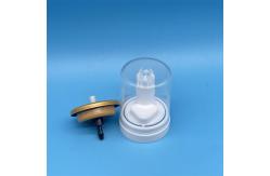 China Premium Hair Mousse Inverted Aluminum Valve for Salon-Quality Styling supplier