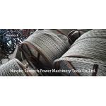 Anti Twist Dia 18mm 12 Strands Braided Steel Wire Pilot Rope for sale