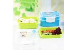 China Rectangular Reusable Plastic Lunch Containers , 1L Reusable Takeaway Food Containers supplier