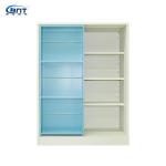 Electrostatic Powder Coating Kids Furniture Steel Storage Bookshelf Cartoon for sale