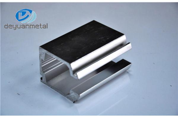 5.98 Meter Silver Polishing Standard Aluminium Extrusion Profile For Building