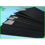 200g 250g Coated High Stiffness Book Binding Board /  Black Cardboard In Sheet for sale