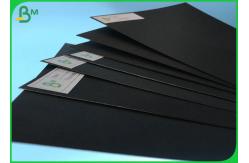 China 200g 250g Coated High Stiffness Book Binding Board /  Black Cardboard In Sheet supplier