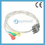 coling ecg cable with lead wires set,3 lead ecg cable for sale