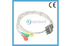 China coling ecg cable with lead wires set,3 lead ecg cable supplier