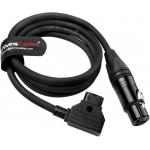 Alvin’s Cables D-tap to XLR 3 Pin Female Power Cable for SmallRig RC 120B, for NEEWER FS150 FS150B FS230 FS230B LED Video Light, 1M/39.4inches for sale
