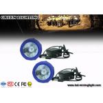 ABS Light Weight LED Mining Light , Professional Miner Cap Lamp with 6000Lux for sale