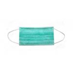 White Blue Biodegradable Hygienic Isolation Face Mask for sale