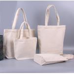 Zip Up Reusable Shopping Bag Nature Heavy Duty Cotton Canvas Made