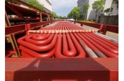 China ASME Standard Extruded Finned CS Alloy Serpentine Tube For Boiler Heat Exchanger supplier