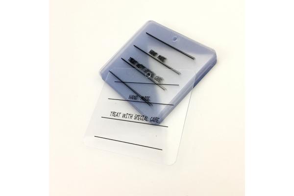 Gloss Lamination Plastic Hang Tags