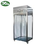 China Toughened Glass Walls Laminar Air Flow System , Raw Material Sampling Booth 0.8KW for sale