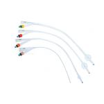 2 Ways 16 Fr 24Fr Silicone Rubber Latex Foley Catheter Medical Tube Balloon CE ISO for sale