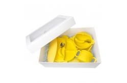 China Practical Silicone Baby Feeding Set Tableware Cartoon Monkey Shape Food Grade supplier