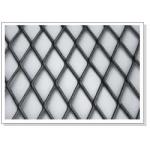 Black Steel Expanded Metal Sheets Diamond Mesh For Highway / Residence for sale