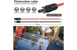 China TUV CE ISO9001Double Solar Adaptor DC Extension Cable 6mm2 30A 5meters supplier