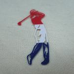 Printed SGS 3D Silicone Heat Transfer Label For Sportswear for sale