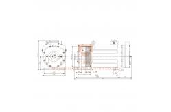 China Sheave Φ320mm Motor Gearless Traction Machine Ip41 Protection Ac380v supplier
