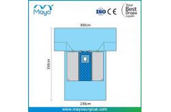 China Customized Orthopedic Hip Drape With Double Pouch supplier