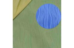 China Strip Plain Dyed 165cm 250gsm Stretch Knitted Fabric Crinkle polyester jersey material supplier
