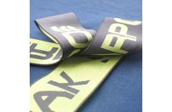 China Knitted 100% Polyester 3.5cm Printed Elastic Band supplier
