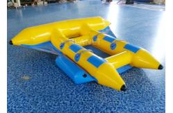 China Towable Inflatable Flying Fish , Inflatable Banana Boat 2.8 * 2.6 Meter supplier
