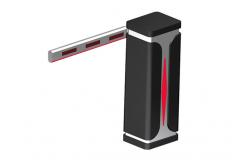 China DC Motor Automatic Barrier Gate 10 Million MTBF 100W With Led Light supplier