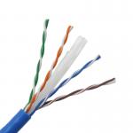 LSZH Armoured Ethernet Cable Cat6 2x4p 23awg Unshielded UTP Solid PVC for sale