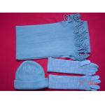 Fashion scarf, hat&gloves set for sale