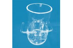 China Quartz Horn Cover Quartz Glass Quartz Apparatus Manufacturer Customized supplier