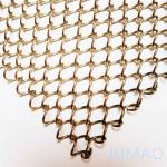 Architectural Metal Mesh Curtains Screen For Doorway Restaurant for sale
