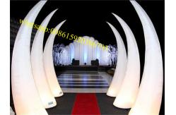 China inflatable LED ivory tusk arch supplier