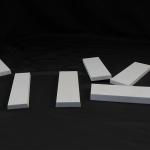 High Wear Resistance Alumina Ceramic Tiles Excellent Corrosion Resistance 9 Mohs Hardness for sale