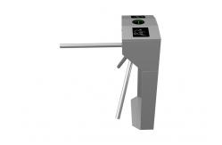 China Security Tripod Turnstile Gate Fingerprint Face Recognition For Gyms Hotel Lobby supplier