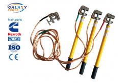China Customized Transmission Line Tool Grounding Stick for 25 / 50mm² Copper Wire supplier