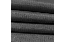 China 0.5 Grid 75D*75D Anti Static ESD Fabrics Polyester Non Static Fabric supplier