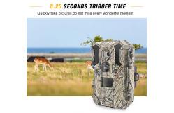 China 14 CMOS Infrared Trail Camera 30MP Infrared Motion Detector Camera Dual Lens supplier