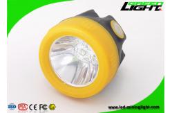 China 110LUM 300mA LED Mining Helmet Lamp USB Charging Underground 1.1W supplier